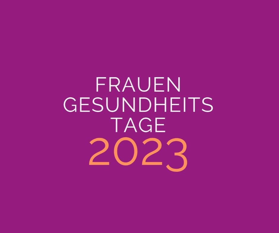 Frauengesundheitstage Offenburg 2023